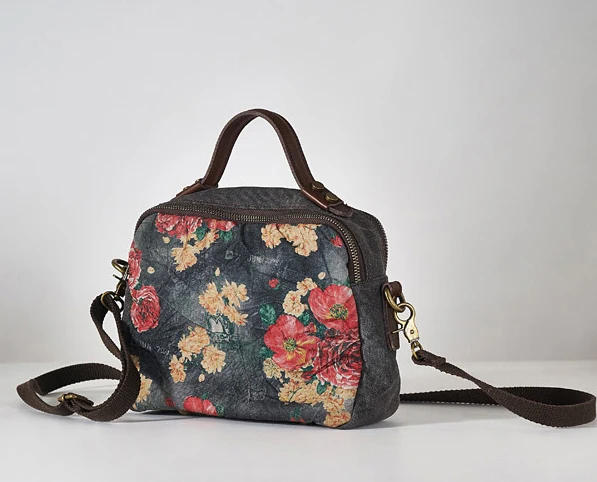 

2019 FREE SHIPPING women's messenge bags vintage canvas one shoulder bags for women casual cotton cloth portable small bag