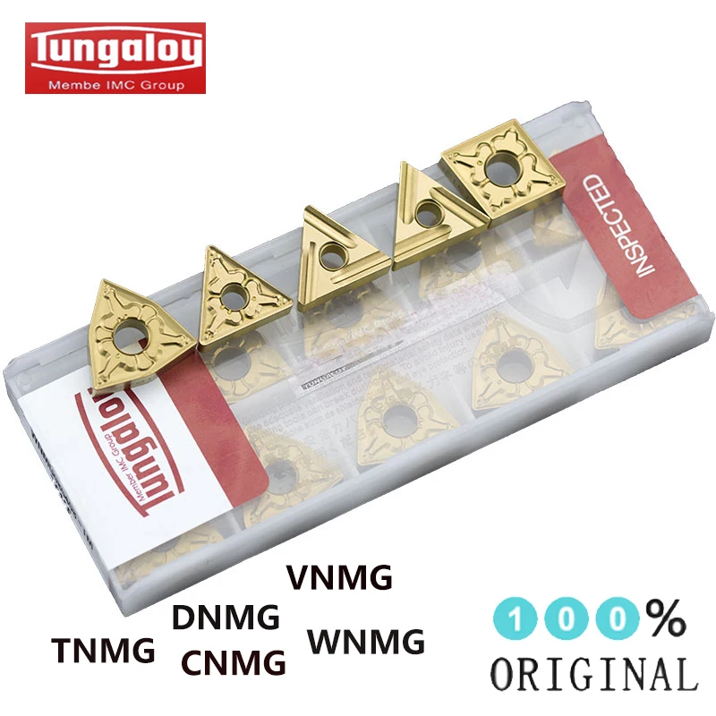 10pcs NEW Tungaloy WNMG080408-TM T9025 WNMG432TM T9025 CNC Carbide Inserts