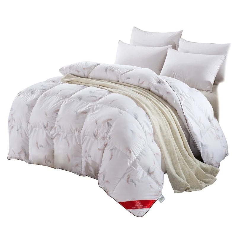 100white duck/goose down winter quilt comforter blanket duvet filling