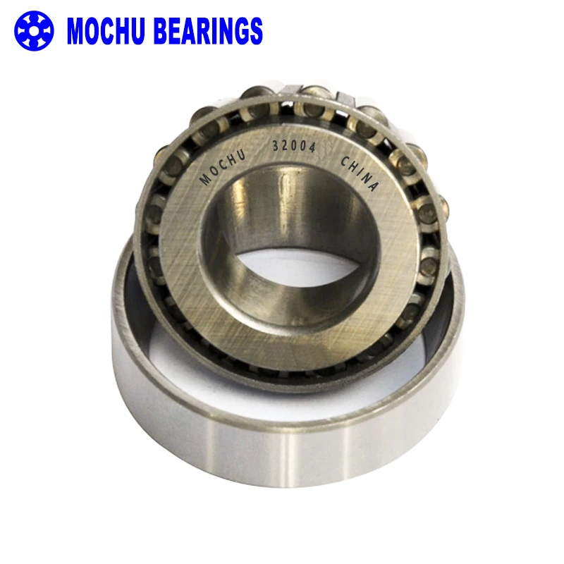 32004 20mm x 42mm x 15mm Single Row Taper Tapered Roller Bearing 