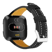 HIPERDEAL кожаный ремешок, Браслет для Fitbit Versa Hot 18Mar22 Прямая поставка F