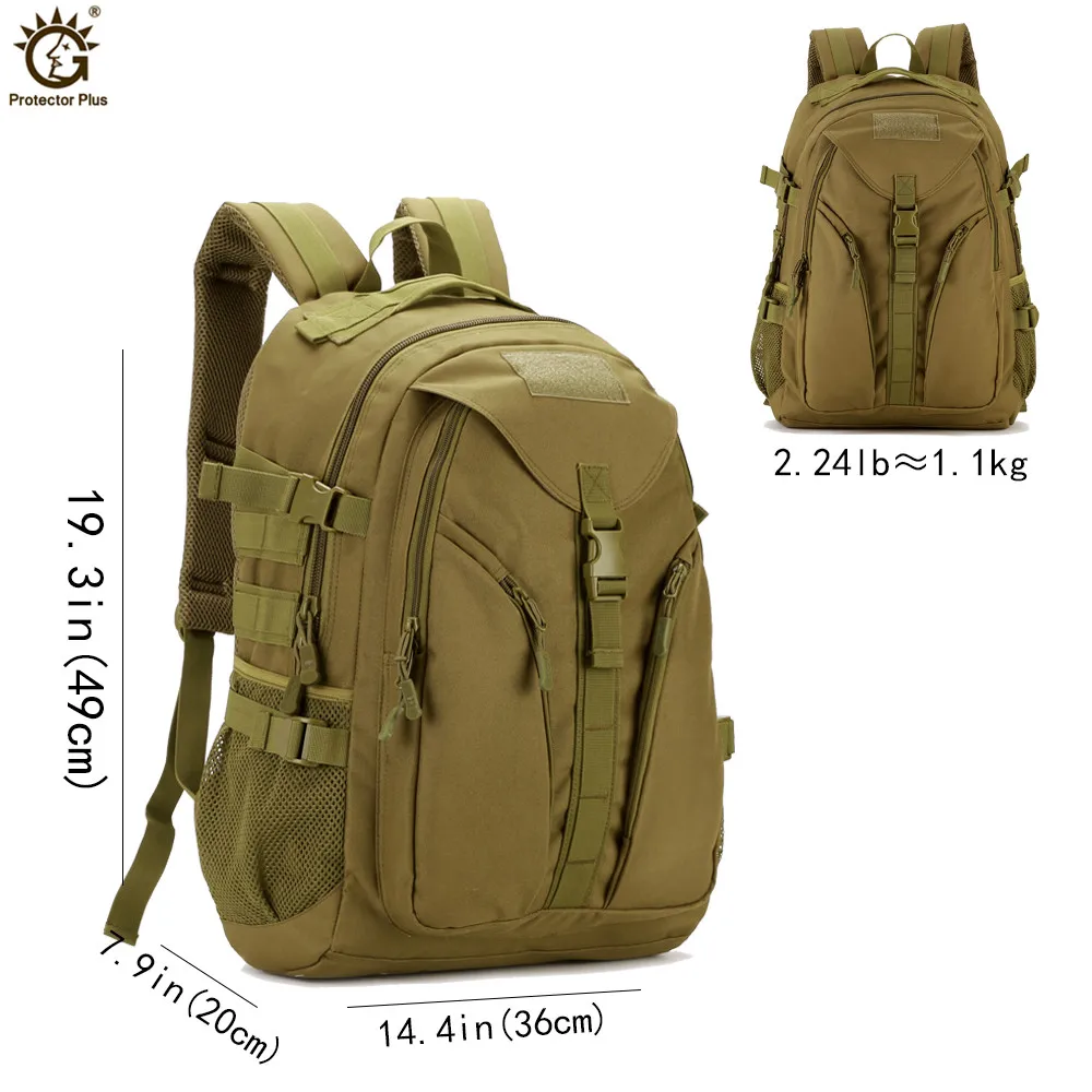 Günstig 40L 1000D Nylon Wasserdicht Militär Rucksack Rucksack Assault Molle Armee Camouflage Reisetasche für Männer mochila hombre
