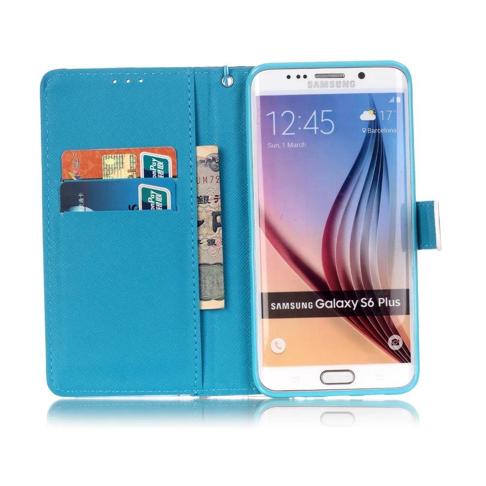 Чехол с 3D рисунком для Samsung Galaxy S6 S 6 Edge Plus SM G928 G928F G928C чехол телефона кожаный
