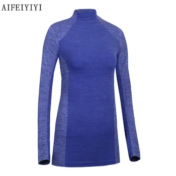 

Spring Women Fitness Quick Dry Thermal Underwear Body Shaperswear Compression Tops Anti-microbial Long Sleeve T-shirts