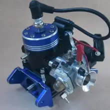 Высокая лошадиная мощность 7-9л. с. газовый двигатель морской охлаждающий лодочный мотор RC корабль Remete контроллер супер ЧПУ двигатель Рыбалка lifeboat B