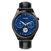 Original Mlais Android 5.1 1.3inch Smart Watch MTK2601 1.2GHz Dual Core Bluetooth 4.1 Screen 400mAh Battery Remote Control