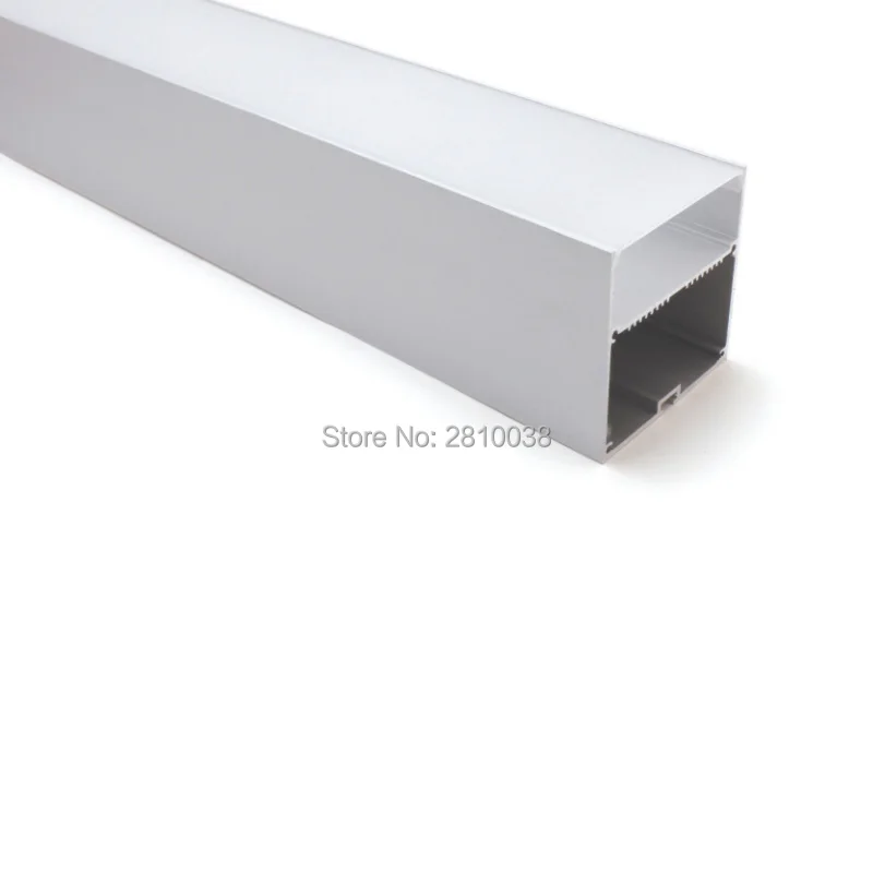 10 X1 M Sets/Lot 6063 alloy aluminium profile for led strips and U channel profile for ceiling or pendant lighting