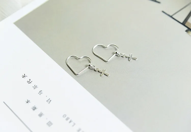 Сережка серьги из стерлингового серебра 925 пробы