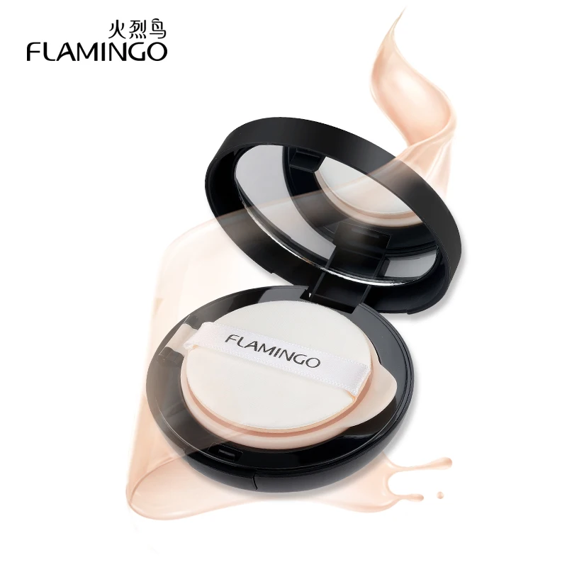 

Free shipping Flamingo Moisturizer Concealer Magic Silk Flawless Brighten Natural Air Cushion CC Cream DA008