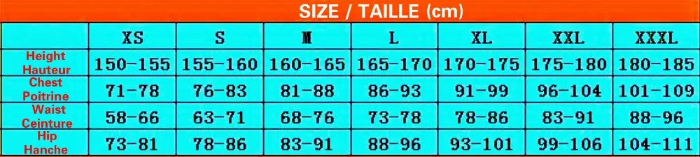 size taille
