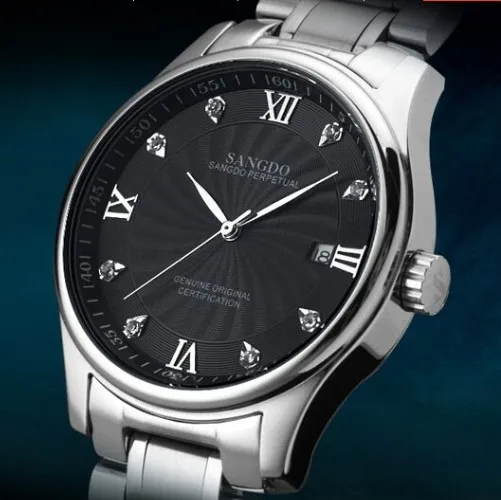 38mm SANGDO 0246B Automatic Self Wind movement man s watch wholesale High quality 2016 new fashion
