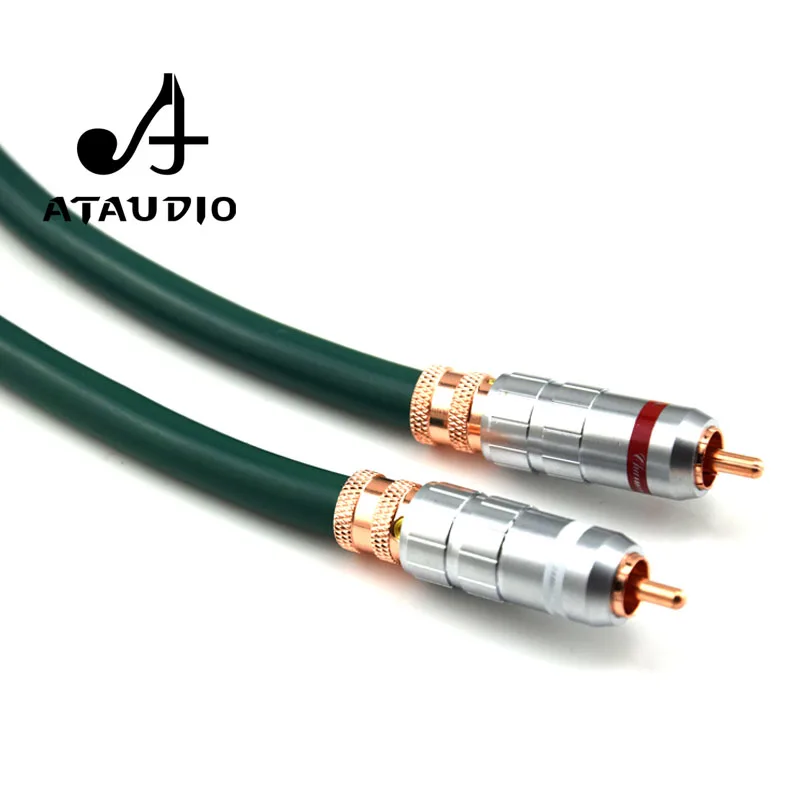ATAUDIO FA 220 чистый OCC HIFI RCA кабель Папа папа Hi end Hifi 2RCA кабель|Кабели VGA| |