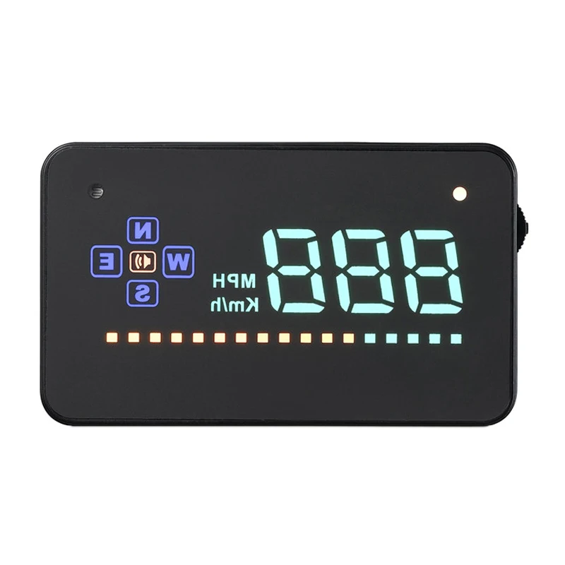 

A2 Universal 3.5 Screen Auto Vehicle GPS Dashboard HUD Overlooking Car Display Head Up Speedometer