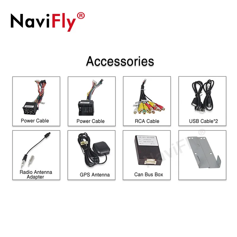 Cheap Navifly Car Multimedia System Android 9.1 1Din Automotivo DVD For BMW 5 Series/X5 E53 E39 GPS Radio FM 8core 2+32G USB DVR 2