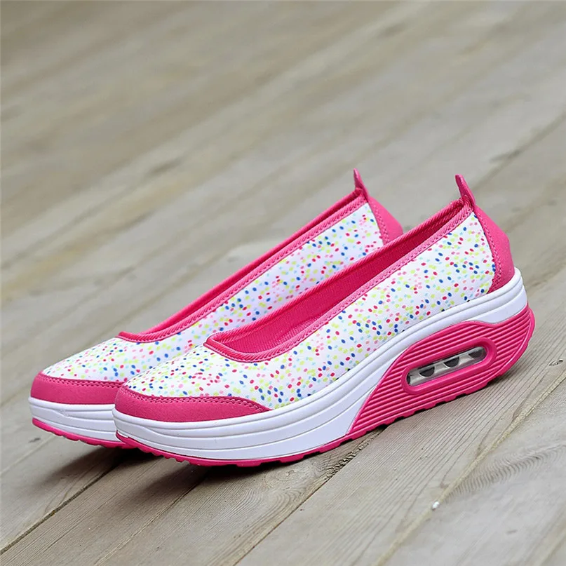 Women Outdoor Sneakers Mesh Casual running shoes Sports Shoes Thick-Soled Air Cushion Shoes Sneakers  #2S05 (23)
