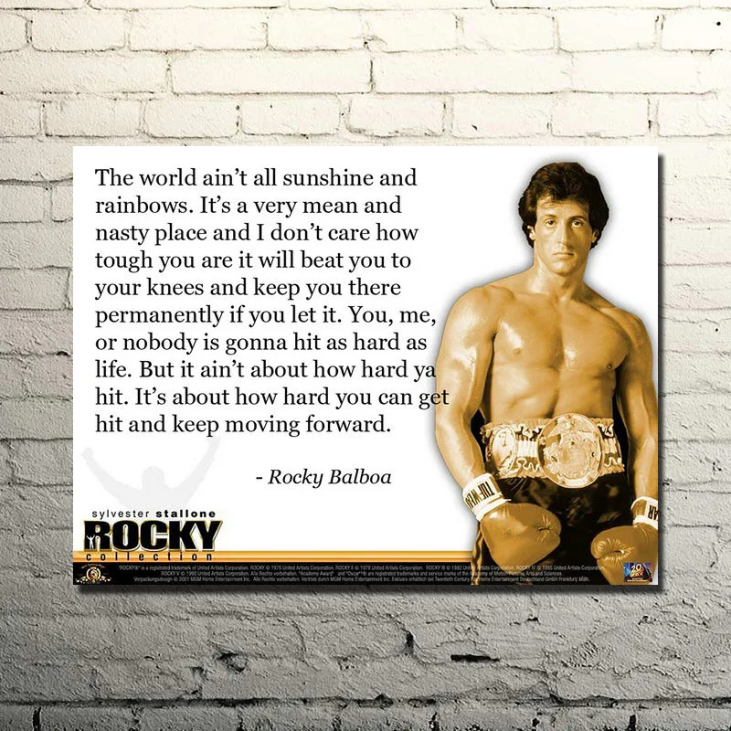 Bodybuilding Motivational Quote Art Silk Poster Print 13x18 24x32inches