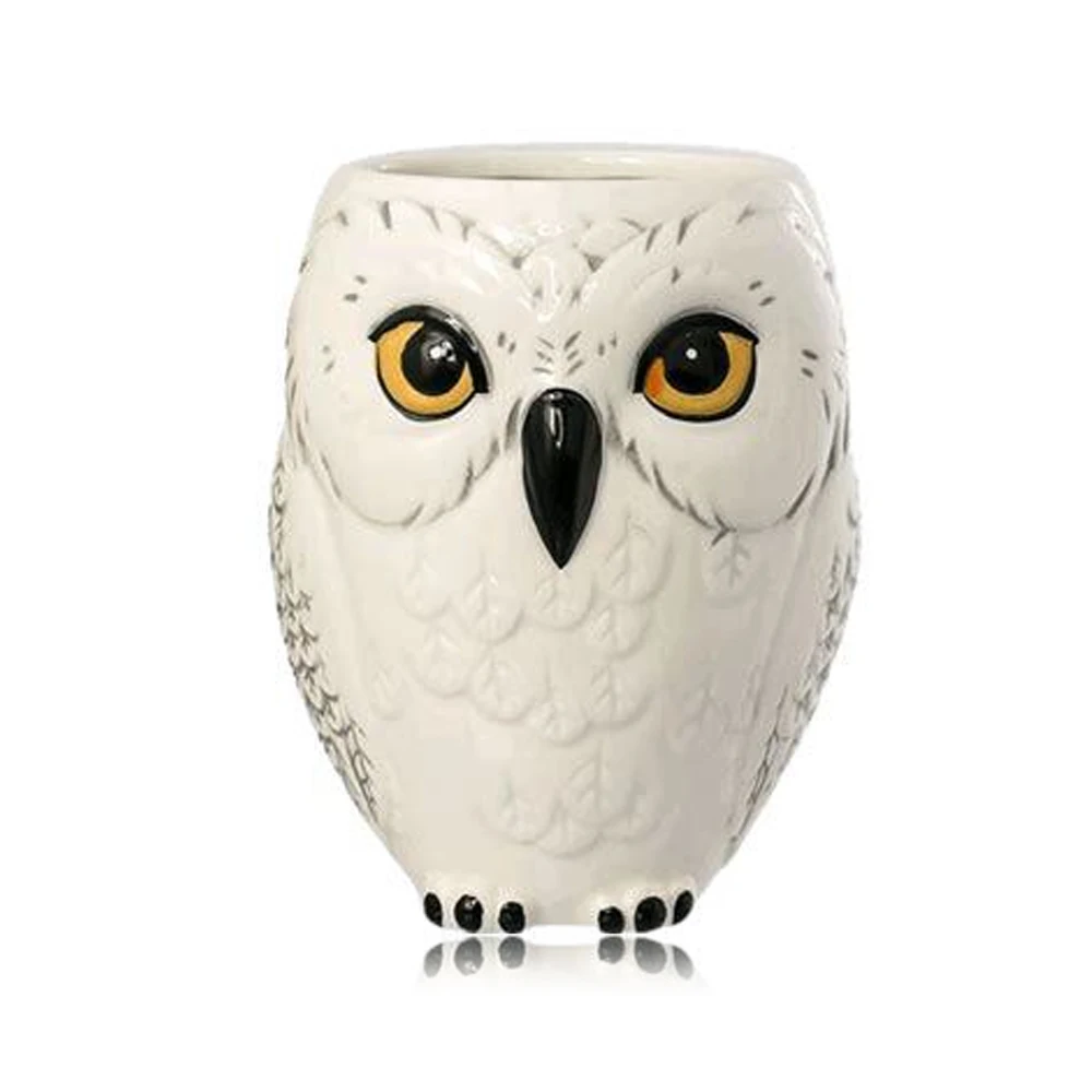 

3D Creative Animal Cups Owl Mug Ceramic Mug Coffee Cup Cute Office Mugs Christmas Novelty Gifts