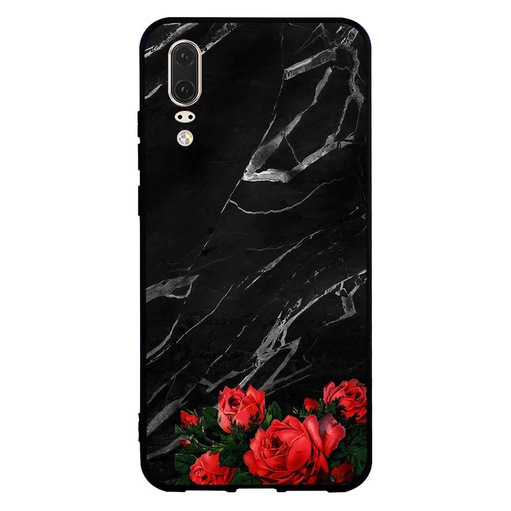 

Marble Case for Huawei Mate 20 Lite Phone Cover for Huawei P9 Lite Case P8 P20 Pro P10 Mini P Smart Mate 10 Covers Back Soft TPU