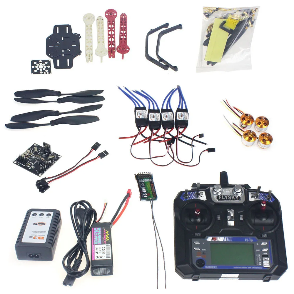 Full Set RC font b Drone b font Quadrocopter Aircraft Kit F330 MultiCopter Frame KK XCOPTER
