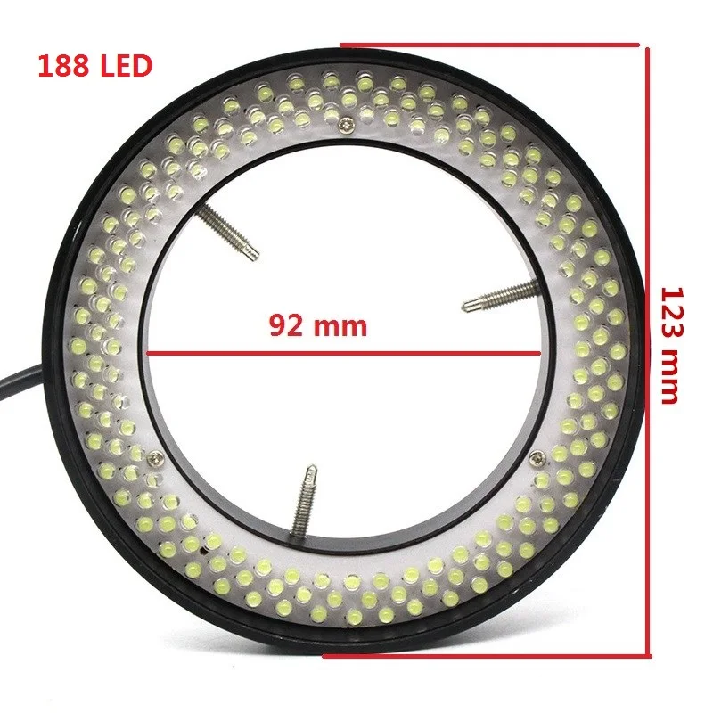 Кольцо для микроскопа источник света внутренний диаметр 92 мм светодиодный Длина волны лампы 850/940 нм источник света для промышленная Инспекция