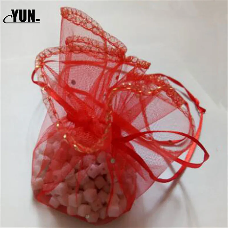 10050pcs 26cm35cm Organza Bag Sachet Bags Wedding Gift Bags Organza Pouches Package Bags 5D (5)