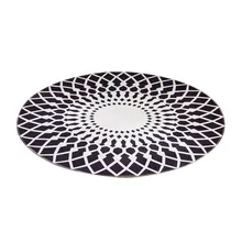 1 м нескользящий 3D принт ковер круглый ковер модный яркий закрытый Кабинет гостиная полный пол коврик для отдыха