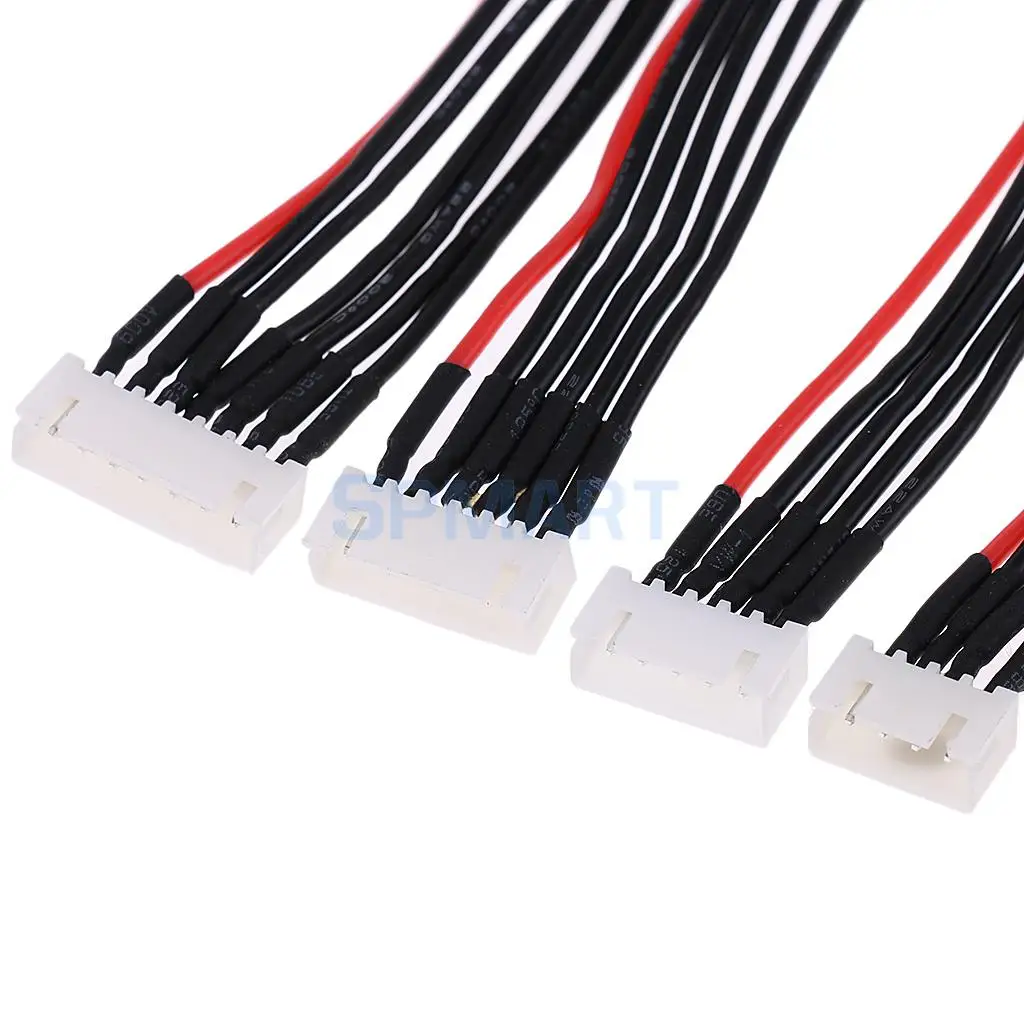 JST-XH 2S 3S 4S 5S 6S LiPo Balance Cable Charging Power Wire 10cm for RC Drone FPV Quadcopter Rechargeable Lipo Battery