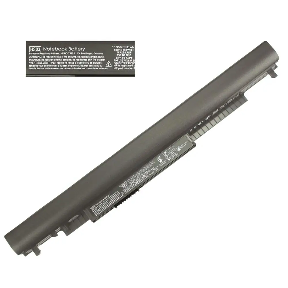 Аккумулятор для ноутбука 10 95 V HP 240 250 255 256 G4 G5 340 346 348 G3 Notebook 807956 001 HS03 HS03031 CL HS04 HSTNN