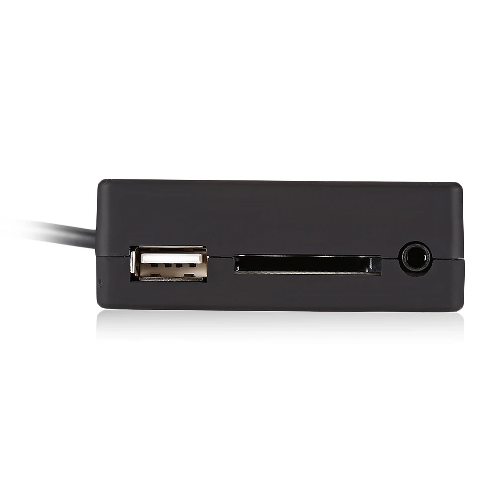 Для автомобильного аудиоадаптера cd чейнджер MP3 CD SD 3 5 мм AUX USB Интерфейс