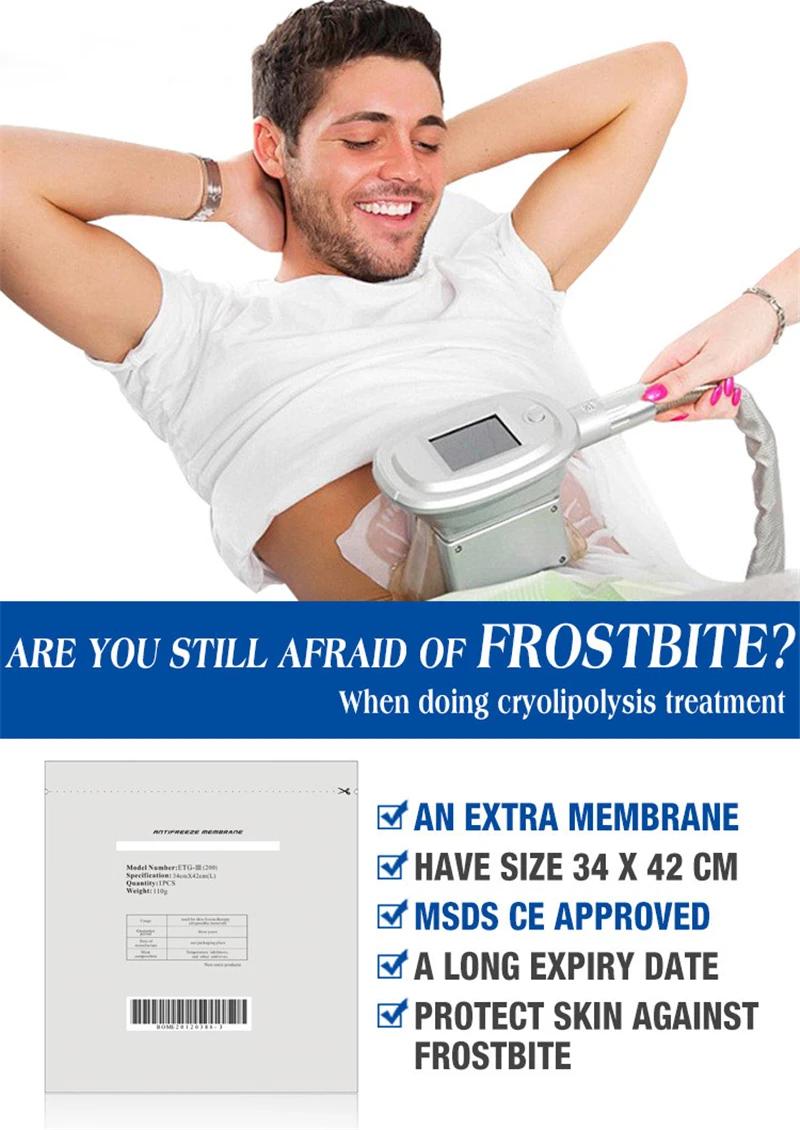 Antifreeze Membrane Antifreezing Membrane Anti-freezing Membrane Pad For Cold Weight Loss Cryo Therapy Machine  (14)