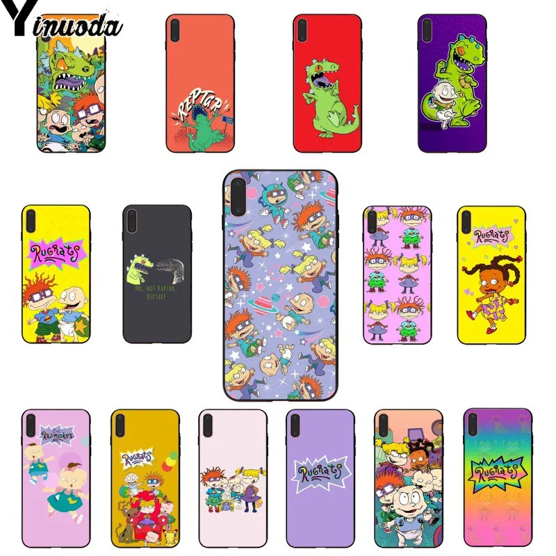 

Yinuoda cartoon Rugrats amine DIY Luxury High-end Protector Case for Apple iPhone 8 7 6 6S Plus X XS MAX 5 5S SE XR Mobile Cases