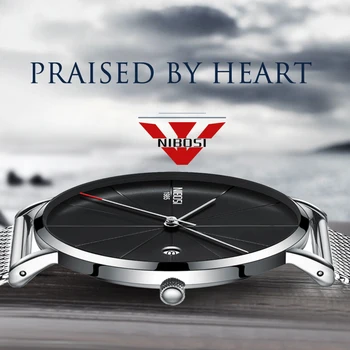 

Fashion Men Watch Waterproof Ultra-thin Mens Watches Quartz Top Brand Luxury Wristwatch Minimalist Business Watch Gifts for Men