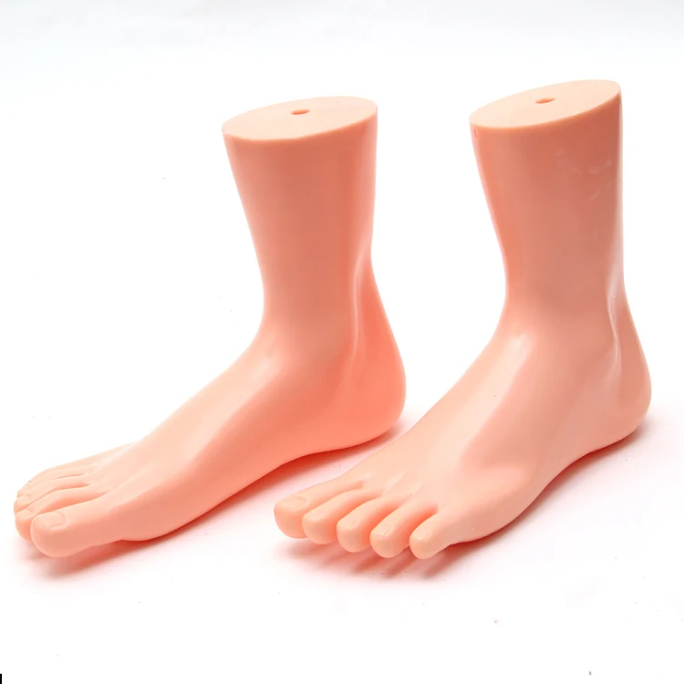Free Shipping!! New Arrival Skin Color Five Toes New Mannequin Foot