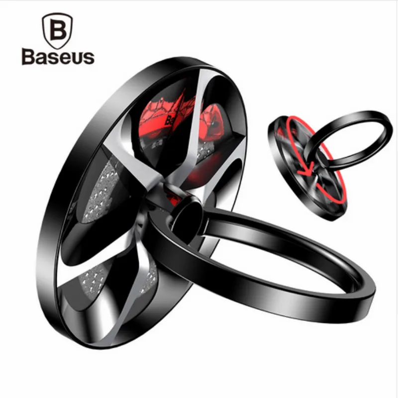 

Baseus Hand Spinner Finger Ring Holder Metal Fidget Finger Spinner Mobile Phone Holder Stand For iPhone 8 7 xiaomi Phone Ring