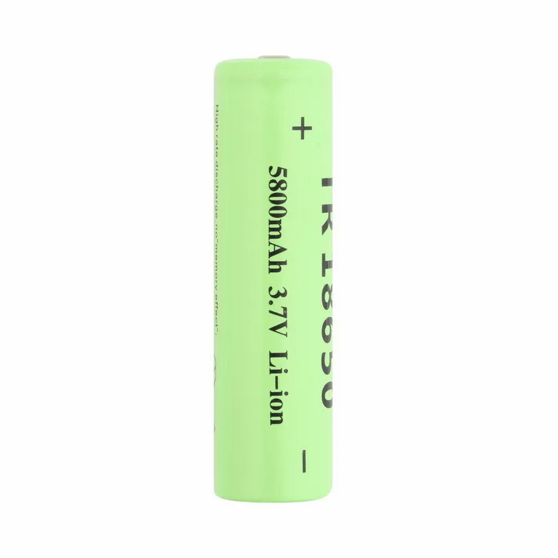 18650 Li-ion 5800mAh Capacity 3.7V Rechargeable Battery for LED Torch Flashlights Blue Torch Batteries