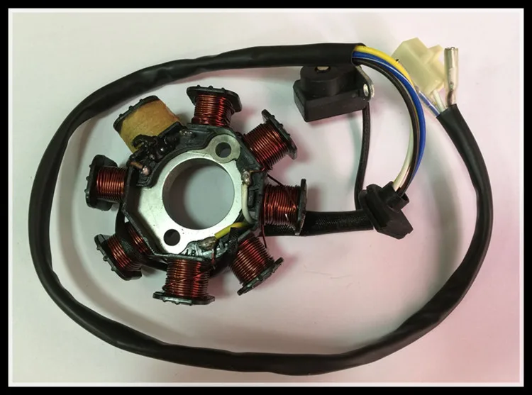 Motorcycle stator coil GY6 50 GY6 60 coil Four stroke Octupole