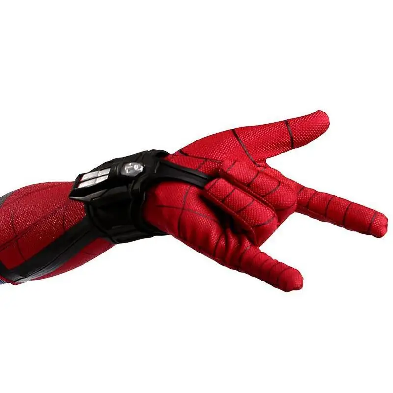 Аниме Человек-паук Питер Паркер косплей реквизит оружие Броня выталкивание браслет Gossamer Launcher игрушка для детей и взрослых аксессуары Новинка