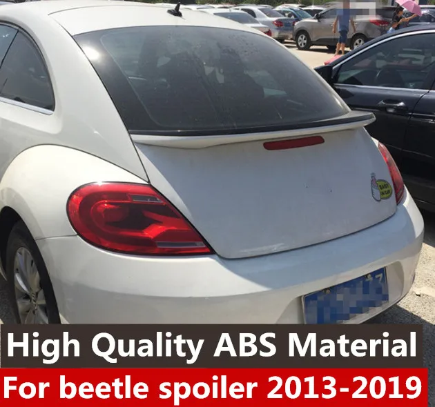 Спойлер для Volkswagen Beetle высокое качество ABS материал заднее крыло автомобиля