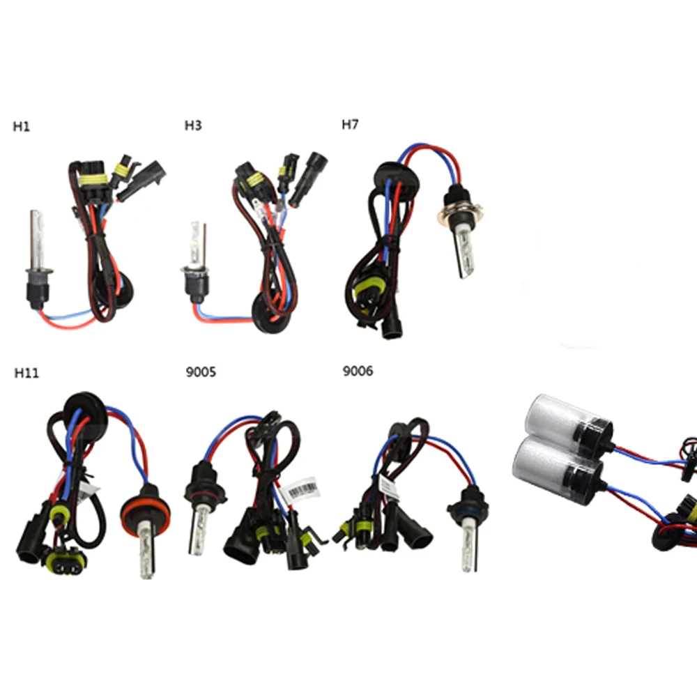 SKYJOYCE 35W Fast Start HID XENON KIT with Cnlight HID XENON BULB H1 H3 H7 H8 H9 H10 H11 9005HB39145 9006HB5 880881H27 (6)