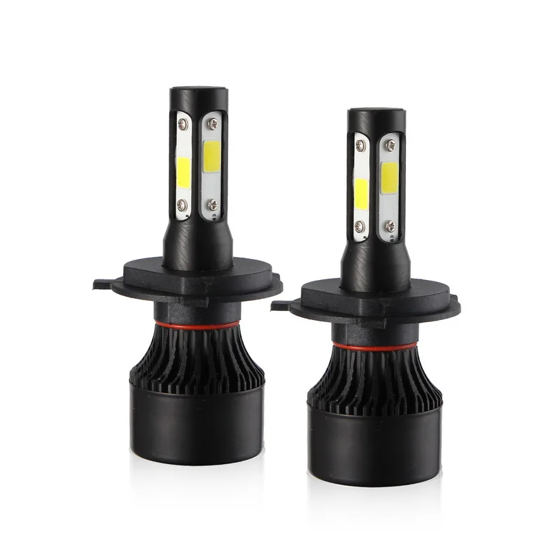 

Safego H4 Hi/Lo Beam LED Headlight Kit Bulbs 6000lm Car LED Conversion Kit Auto Replacement Light Lamp DC 12V