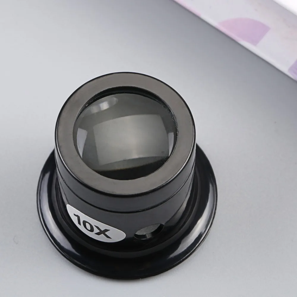 Spectacle magnifier 1pc Portable 10X Monocular Magnifying Glass Loupe