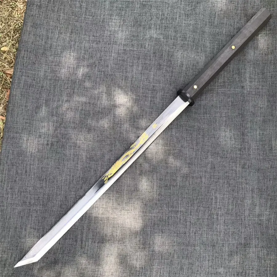 Высококачественный боевой меч Dao Katana заточенный 1095 лезвие из высокоуглеродистой