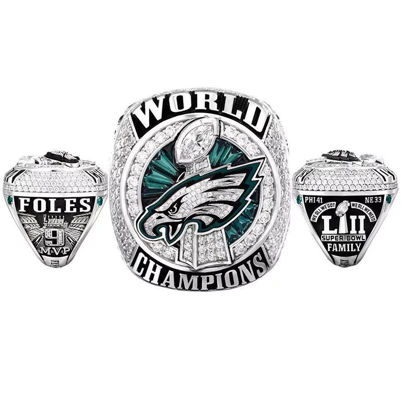 

Creative 2018 Eagle Champion Ring Fashion Festive Party Favors Small Gift For Friends Practical Home Party Supplies