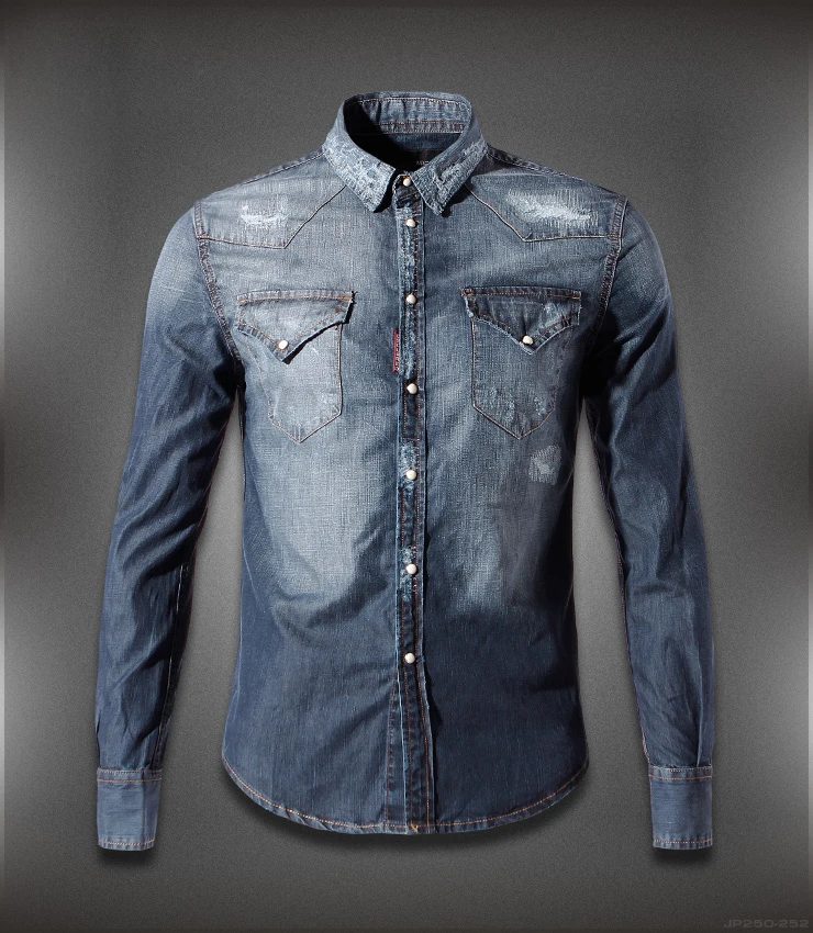 Hi q 2015 hombres de la marca italiana de ropa camisas para camisa de hombre denim urbano de moda hombre ( men|clothing basketclothing fabric - AliExpress