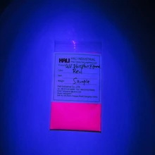 УФ Флуоресцентный порошок, УФ порошок, дневной цвет: белый, под УФ-светом цвет: красный, товар: HLA-04