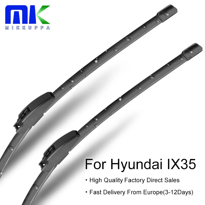 Mikkuppa Wiper Blades For Hyundai IX35 Accessories 2010 2011 2012 2013