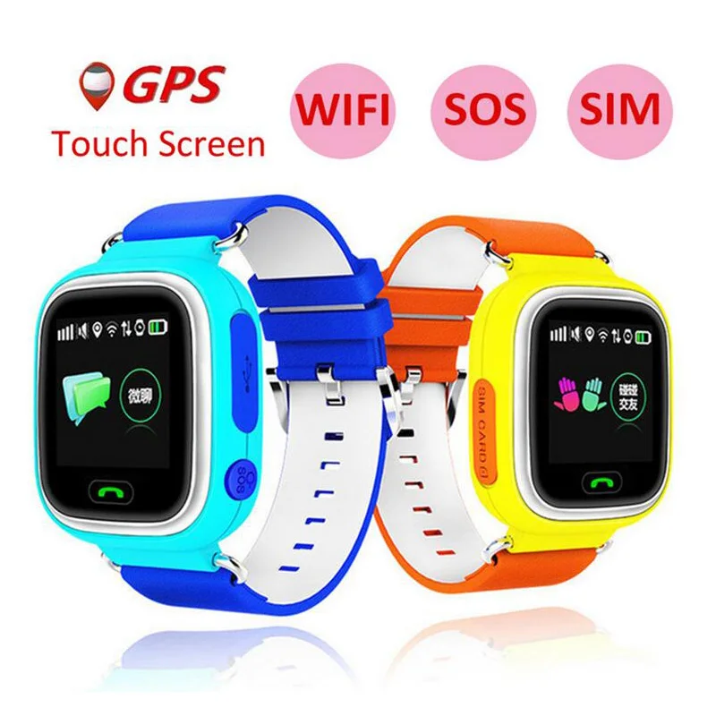 inteligente con para niños, pulsera con pantalla táctil a Color de 1,22 pulgadas, WIFI, llamada de emergencia, PK Q80, Q50, Q90 - AliExpress Productos electrónicos