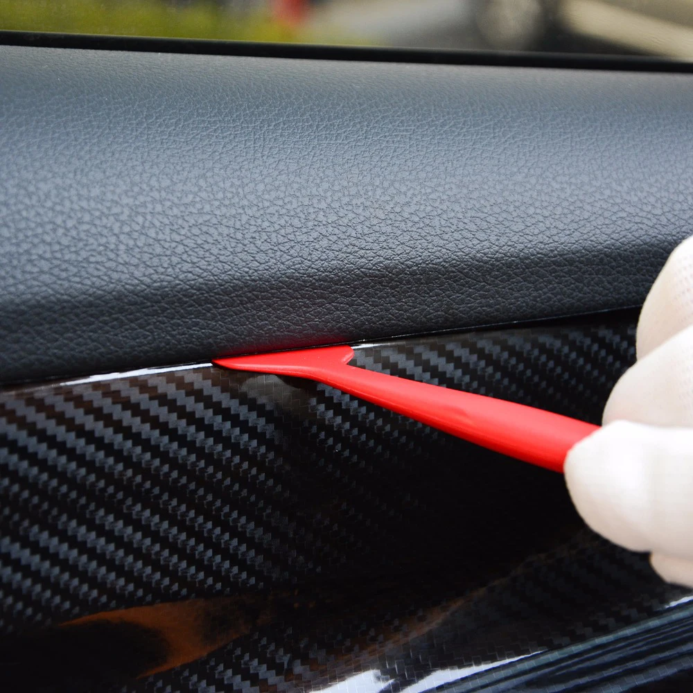 EHDIS Vinyl Wrap Film Install Tucking Squeegee Carbon Fiber Vehicle Scraper Car Styling Sticker Accessories Window Tints Tools