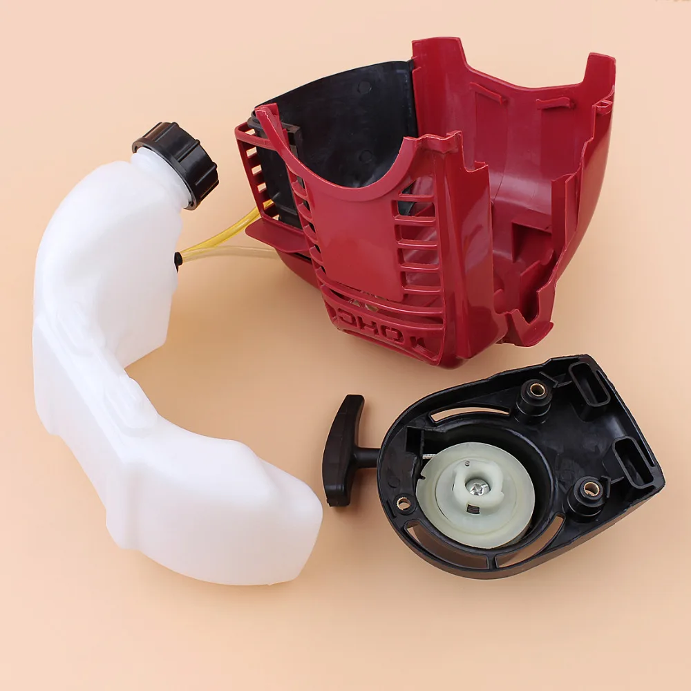 Top Engine Cylinder Cover Fuel Tank Pull Starter Kit For HONDA GX35 35CC 1.3HP 4-Cycle Engine Motor Trimmer Brushcutter Top Engine Cylinder Cover Fuel Tank Pull Starter Kit For HONDA GX35 35CC 1.3HP 4-Cycle Engine Motor Trimmer Brushcutter