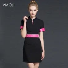 VIAOL тонкий стрейч красота техник одежда Униформа для сотрудниц спа-салонов женский халат Униформа косметолога летний халат медсестры салон красоты в целом